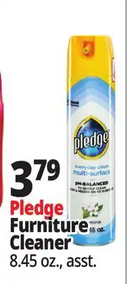 Ocean State Job Lot Pledge Furniture Cleaner offer