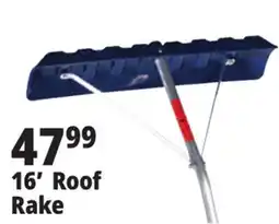 Ocean State Job Lot 16' Roof Rake offer