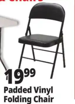 Ocean State Job Lot Padded Metal Folding Chair Black offer