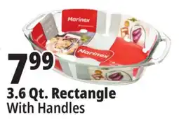 Ocean State Job Lot 3.6 Qt. Rectangle With Handles offer
