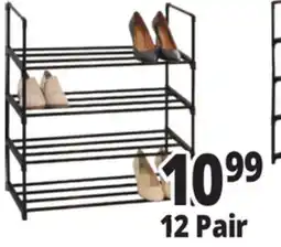 Ocean State Job Lot 4 Tier Shoe Racks offer