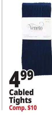 Ocean State Job Lot Cabled Tights offer