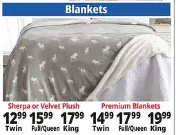 Ocean State Job Lot Blankets offer
