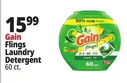 Ocean State Job Lot Gain Flings Laundry Detergent offer