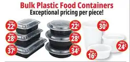 Ocean State Job Lot Bulk Plastic Food Containers offer