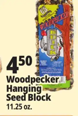 Ocean State Job Lot Woodpecker Hanging Seed Block offer