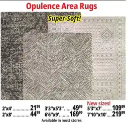Ocean State Job Lot Opulence Area Rugs offer