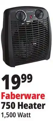 Ocean State Job Lot Faberware 750 Heater offer