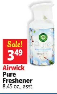 Ocean State Job Lot Airwick Pure Freshener offer