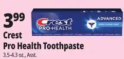 Ocean State Job Lot Pro Health Toothpaste offer