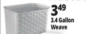 Ocean State Job Lot 3.4 Gallon Weave offer