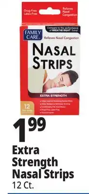Ocean State Job Lot Extra Strength Nasal Strips offer