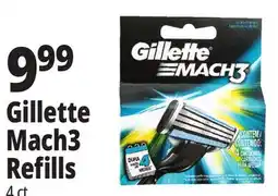 Ocean State Job Lot Mach3 Refills offer