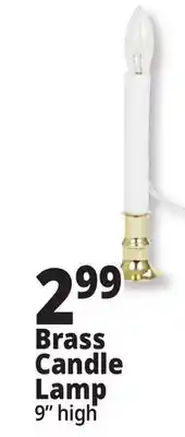 Ocean State Job Lot Brass Candle Brass Candle offer