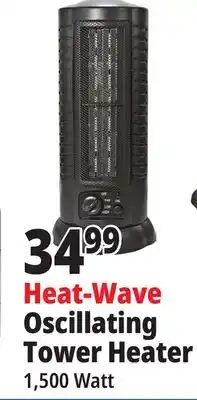 Ocean State Job Lot Heat-Wave Oscillating Tower Heater offer