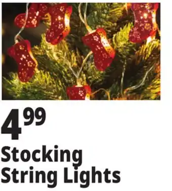 Ocean State Job Lot Stocking String Lights offer