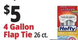 Ocean State Job Lot 4 Gallon Flap Tie offer