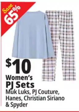 Ocean State Job Lot Women's PJ Sets offer