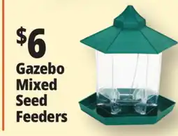 Ocean State Job Lot Gazebo Mixed Seed Feeders offer