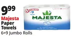 Ocean State Job Lot Majesta Paper Towels offer