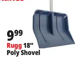 Ocean State Job Lot Rugg 18 Poly Shovel offer