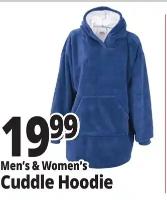 Ocean State Job Lot Men's & Women's Cuddle Hoodie offer