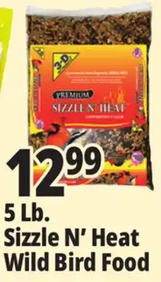 Ocean State Job Lot 5 Lb. Sizzle N' Heat Wild Bird Food offer