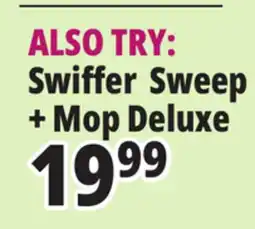 Ocean State Job Lot Swiffer Sweep + Mop Deluxe offer