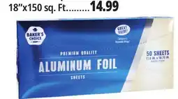 Ocean State Job Lot Baker's Choice Heavy-Duty Foil offer