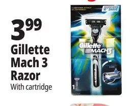 Ocean State Job Lot Gillette Mach 3 Razor offer