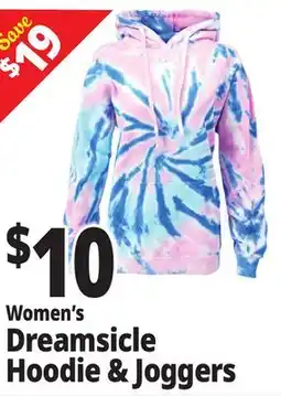 Ocean State Job Lot Women's Dreamsicle Hoodie & Joggers offer