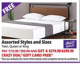 Ocean State Job Lot Assorted Styles and Sizes offer