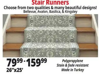 Ocean State Job Lot Stair Runners offer