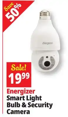 Ocean State Job Lot Energizer Smart Light Bulb & Security Camera offer