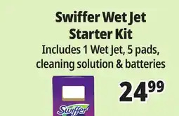 Ocean State Job Lot Swiffer Wet Jet Starter Kit offer