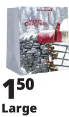 Ocean State Job Lot Christmas Gift Bags offer