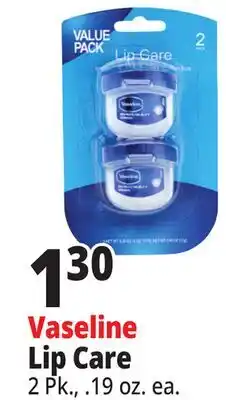 Ocean State Job Lot Vaseline Lip Care offer
