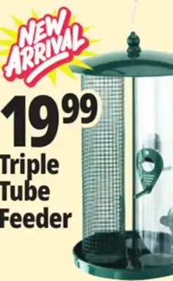 Ocean State Job Lot Triple Tube Feeder offer