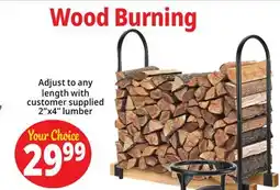 Ocean State Job Lot Adjustable Length Log Rack offer