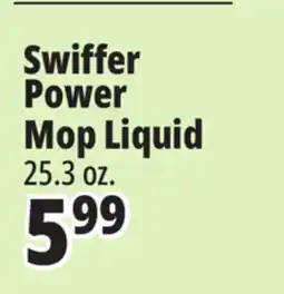 Ocean State Job Lot Swiffer Power Mop Liquid offer