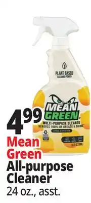 Ocean State Job Lot Mean Green All-purpose Cleaner offer