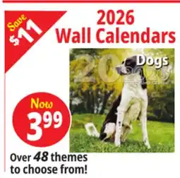 Ocean State Job Lot 2026 Wall Calendars offer