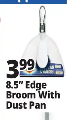 Ocean State Job Lot 8.5 Edge Broom With Dust Pan offer
