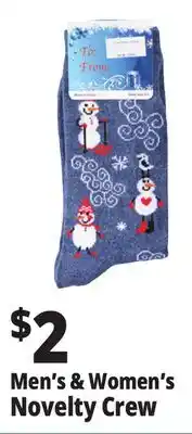 Ocean State Job Lot Men's Christmas Novelty Crew Socks offer