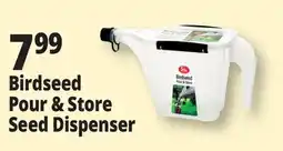 Ocean State Job Lot Birdseed Pour & Store Dispenser offer
