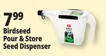 Ocean State Job Lot Birdseed Pour & Store Dispenser offer