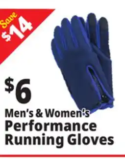 Ocean State Job Lot Men's & Women's Performance Running Gloves offer