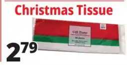 Ocean State Job Lot Christmas Tissue offer