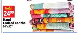 Ocean State Job Lot Hand Crafted Kantha offer