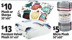 Ocean State Job Lot Throw Blankets offer